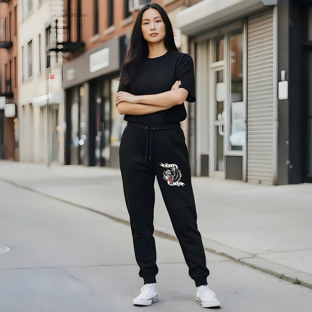 🔥🚺 M US — Left Point Designer Rhinestone "Panther" Joggers🔥⭐EXCLUSIVE⭐ - Picture 3 of 3